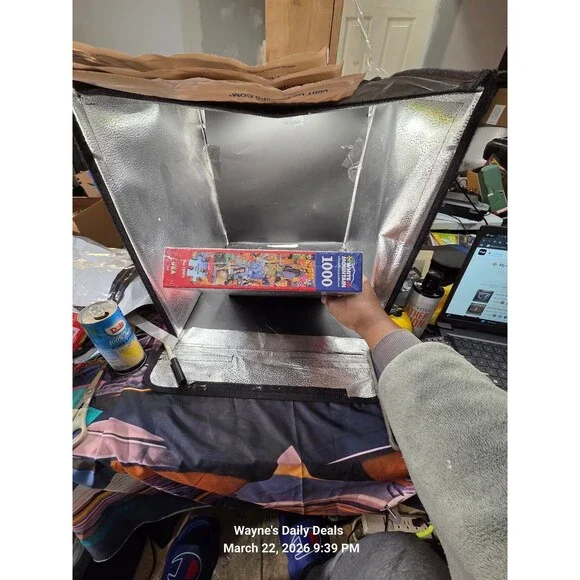 White Mountain 1000 Piece Puzzle – The 1990s Pop Culture Collage – Large Pieces - Picture 4 of 6